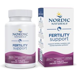Nordic Naturals Fertility Support – Unflavored – 60 Capsules – Women’s Fertility Supplement for Hormone & Ovulation Support – 30 Servings