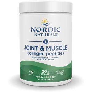 Nordic Naturals Joint & Muscle Collagen Peptides, Unflavored – 10.6 Ounces – Collagen Supplement for Skin Health and Joint Mobility – 15 Servings