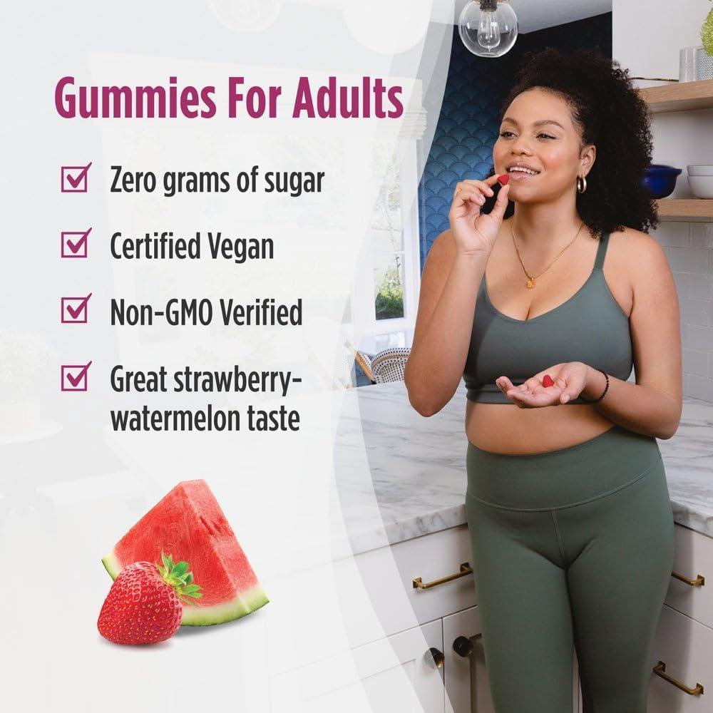 imageNordic Naturals Zero Sugar Probiotic Gummies Strawberry Watermelon Flavor 40 Gummies Supports Digestive Wellness amp Immune Health NonGMO Third Party Tested Vegan 20 Servings