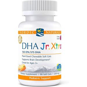 Nordic Naturals DHA Junior Xtra Berry Punch — 90 Softgels