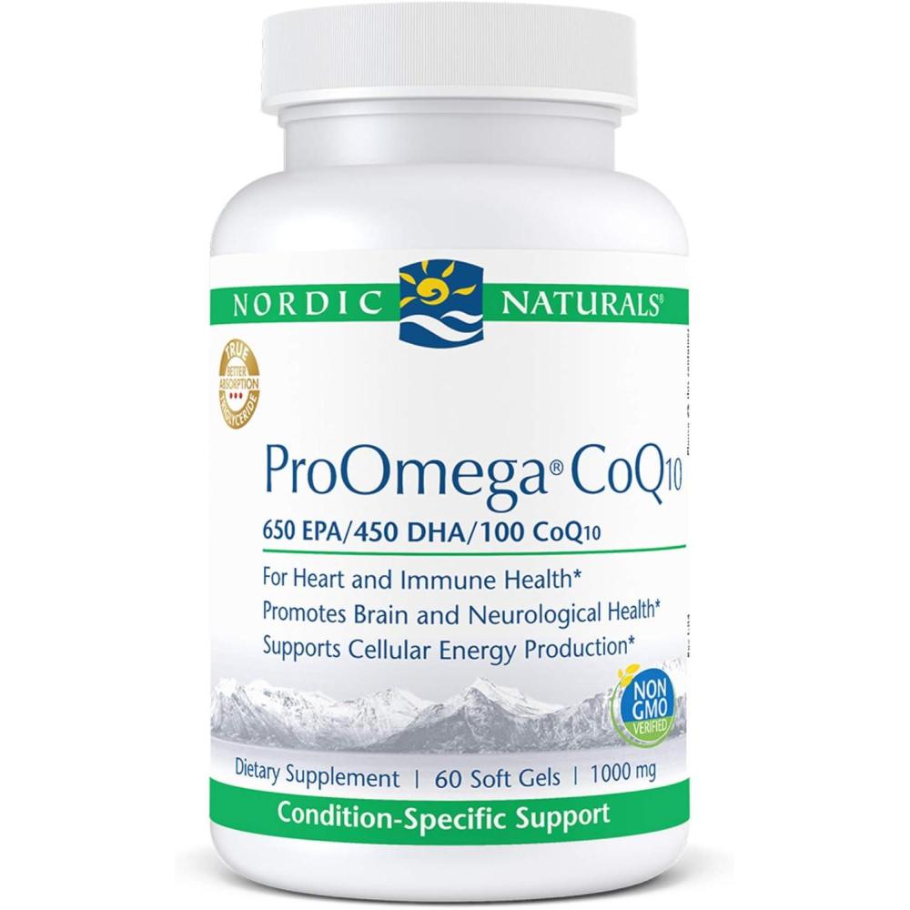 imageProOmega CoQ10 1000mg 60 Softgels