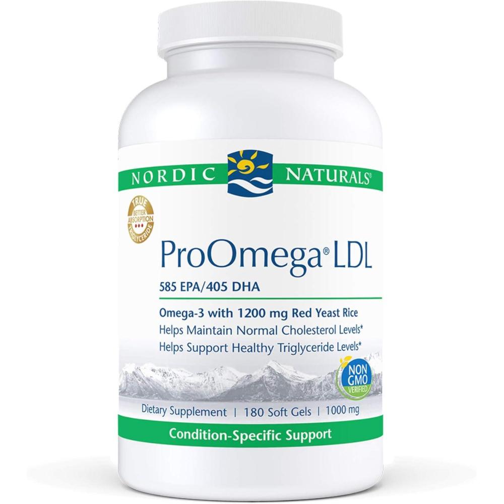 imageProOmega LDL 1000mg 180 Softgels