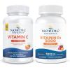 imageNordic Naturals Immune Resilience Vitamin Bundle  Vitamin C Gummies 120 Count Vitamin D 5000 Gummies 30 Count