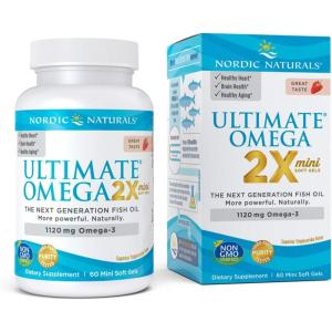NORDIC NATURALS Ultimate Omega Minis, 60 CT