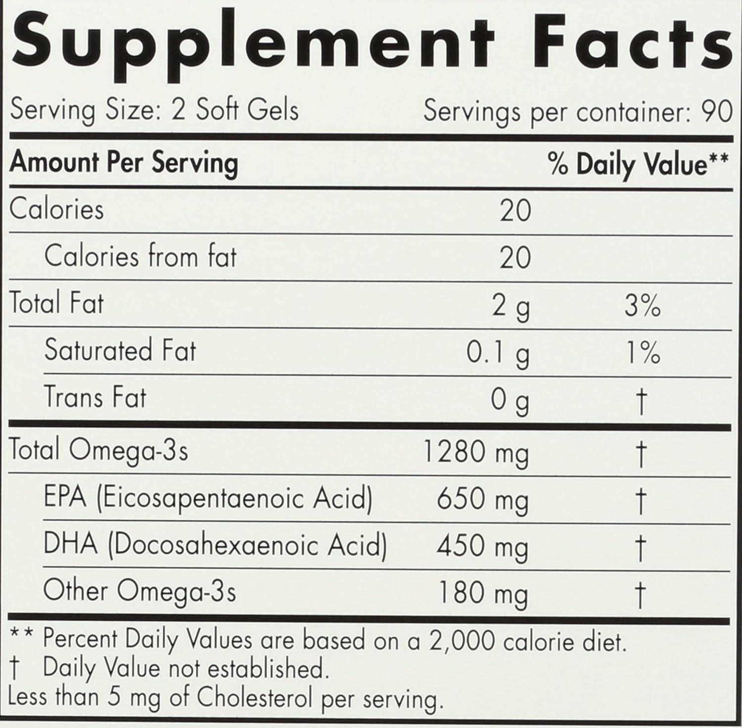 imageNordic Naturals Ultimate Omega 1280Mg 180 Count