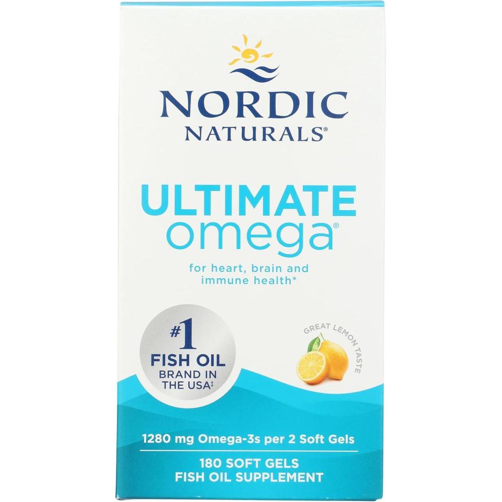 imageNordic Naturals Ultimate Omega 1280Mg 180 Count