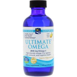 Nordic Naturals Ultimate Omega Liquid Lemon — 4 fl oz