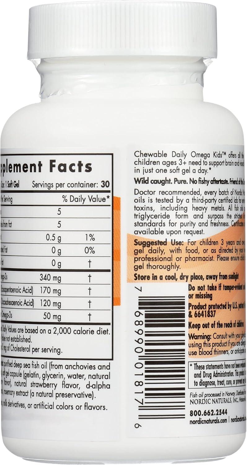 imageNordic Naturals Daily Omega Kids 30 CT