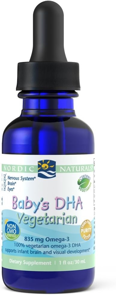 image:imageNordic Naturals Babys DHA Vegetarian Supports Brain and Visual Development 1 OunceStandard Packaging